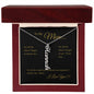 To My Mom Personalized Vertical Name Necklace