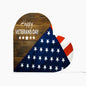 Happy Veterans Day Heart Shaped Acrylic Plaque!