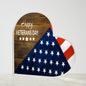 Happy Veterans Day Heart Shaped Acrylic Plaque!
