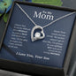 50% Off! HURRY! (Almost Sold Out) Mom Forever Love Necklace From-Son