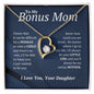 50% Off! HURRY! (Almost Sold Out) Bonus Mom Forever Love Necklace From-Daughter