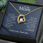 50% Off! HURRY! (Almost Sold Out) Mom Forever Love Necklace From-Son