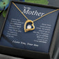 50% Off! HURRY! (Almost Sold Out) Mother Forever Love Necklace From-Son
