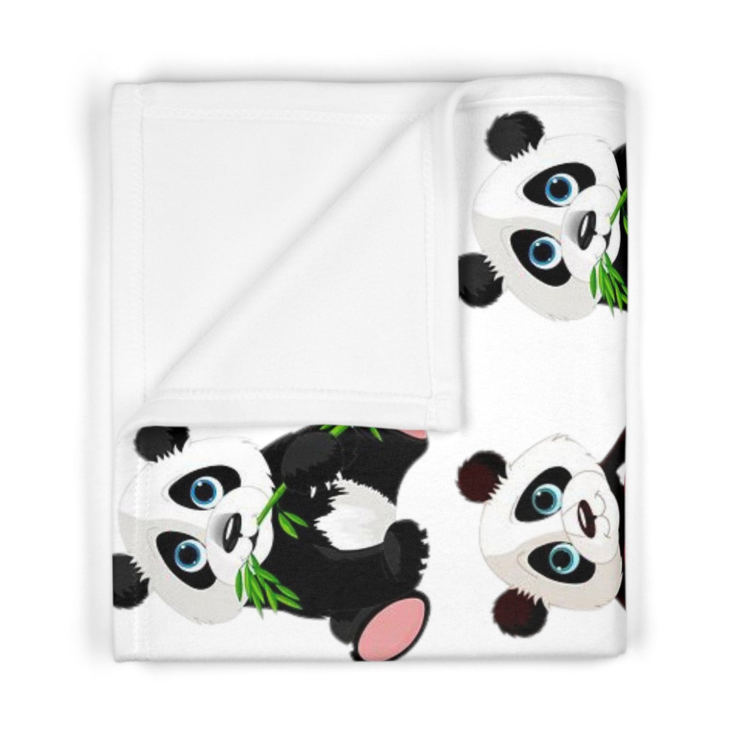 Baby Panda Soft Fleece Baby Blanket