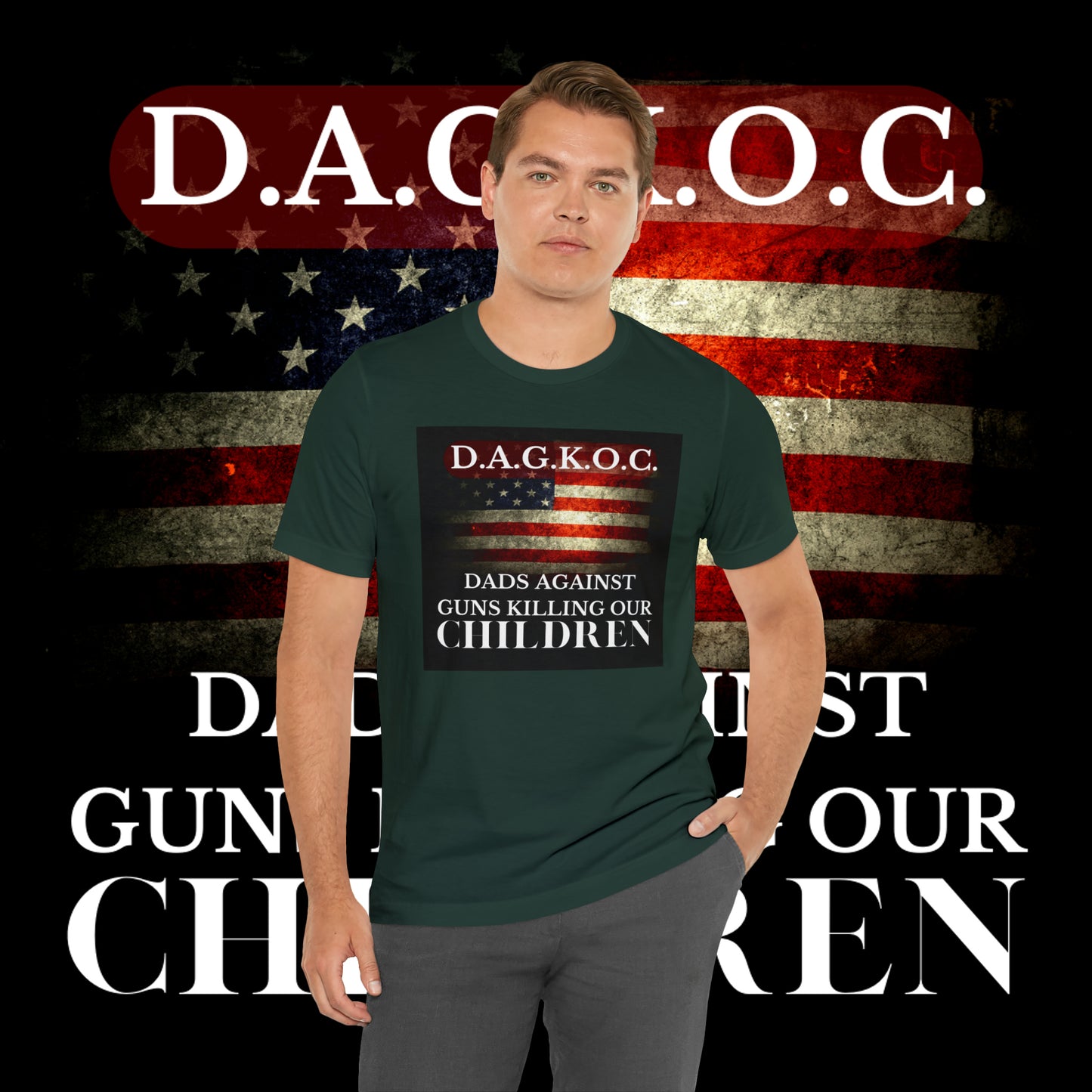 D.A.G.K.O.C. Unisex Jersey Short Sleeve Tee