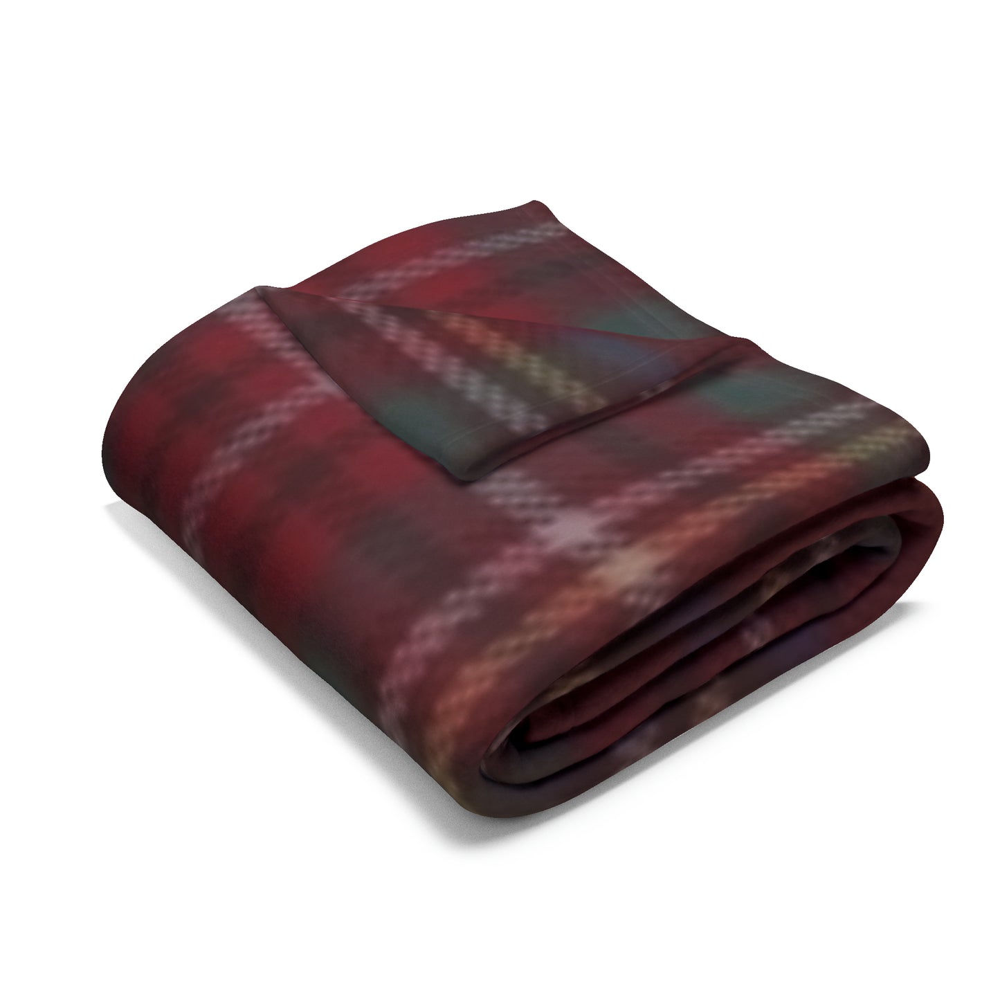 Red Plaid Arctic Fleece Blanket