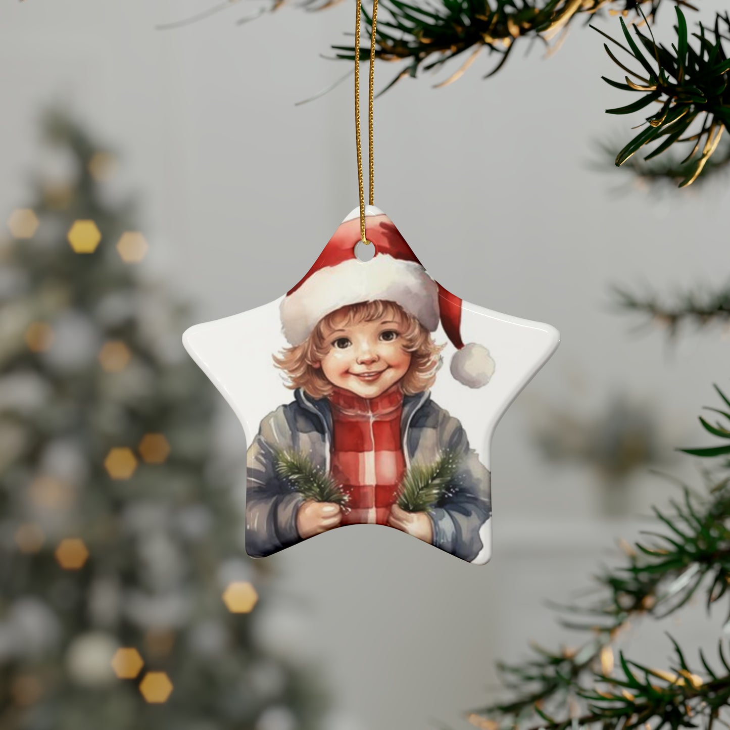 Lil Lady Ceramic Ornaments (1pcs, 5pcs, 10pcs, 20pcs)