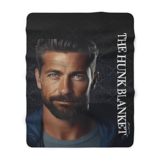 The Hunk Sherpa Fleece Blanket (A-8)