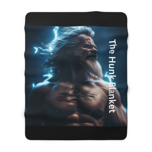 The Hunk Sherpa Fleece Blanket (I)