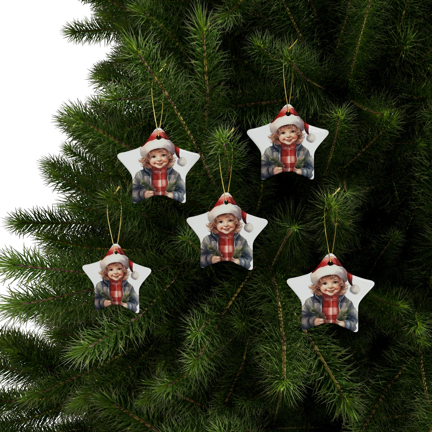 Lil Lady Ceramic Ornaments (1pcs, 5pcs, 10pcs, 20pcs)