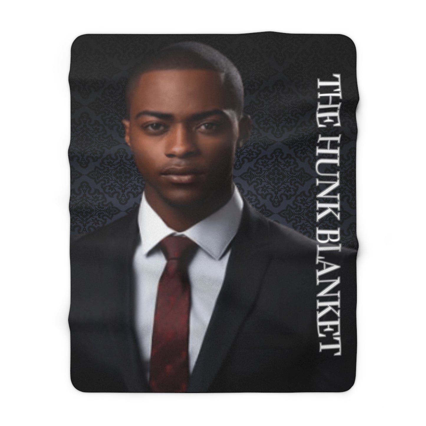 The Hunk Sherpa Fleece Blanket (A-18)