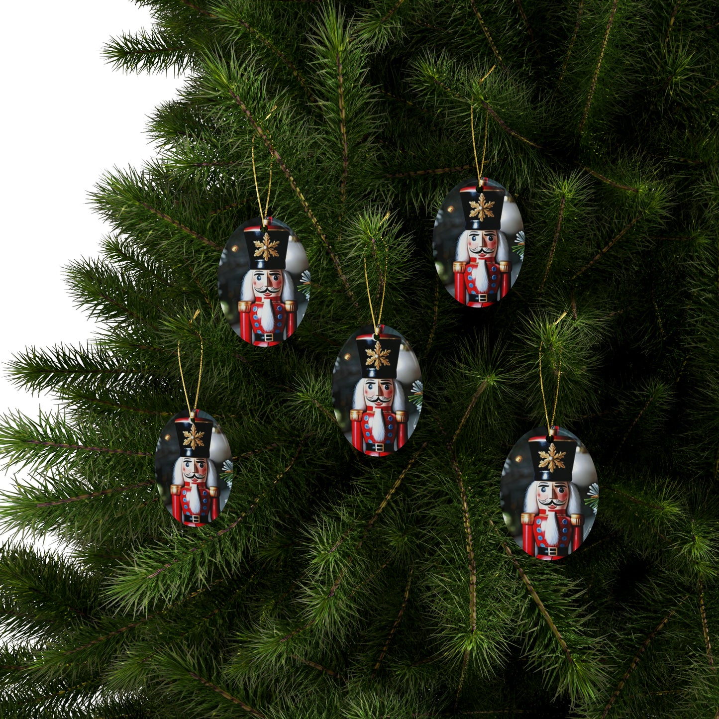 Nut Cracker Ceramic Ornaments (1pcs, 5pcs, 10pcs, 20pcs)