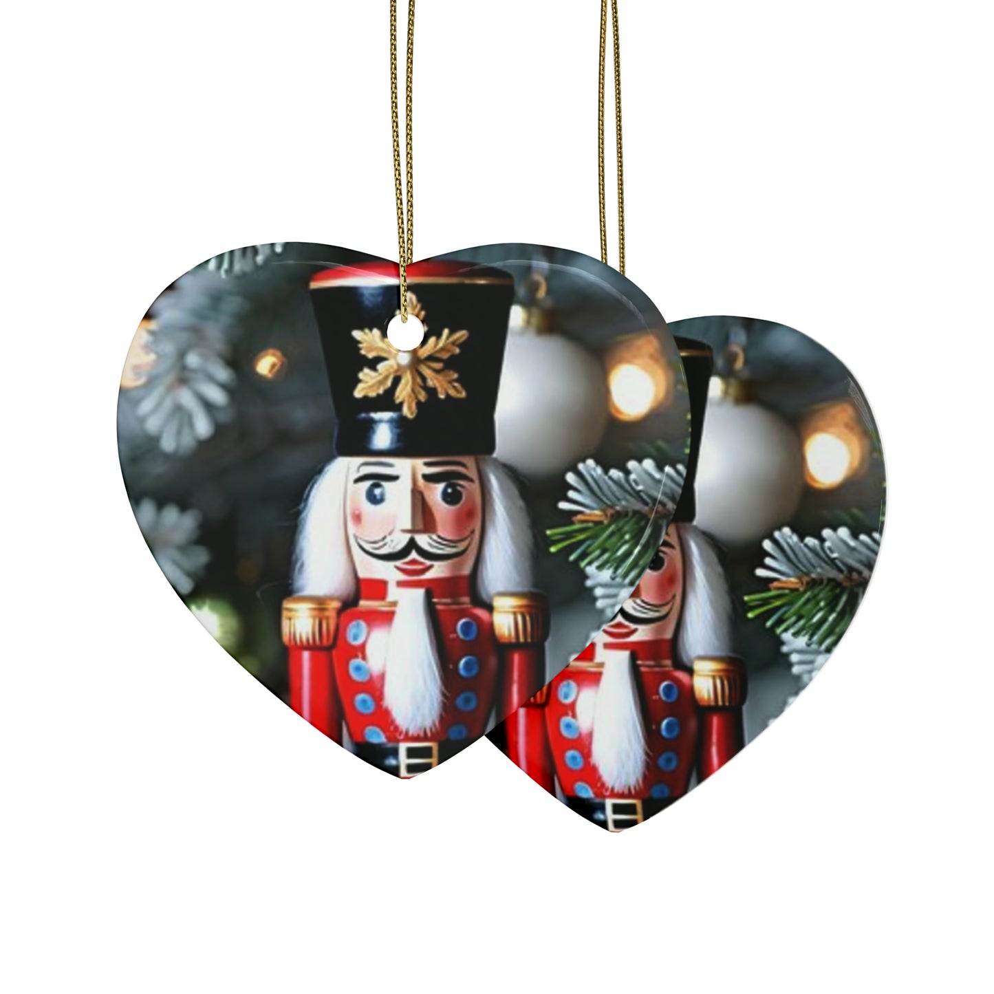 Nut Cracker Ceramic Ornaments (1pcs, 5pcs, 10pcs, 20pcs)