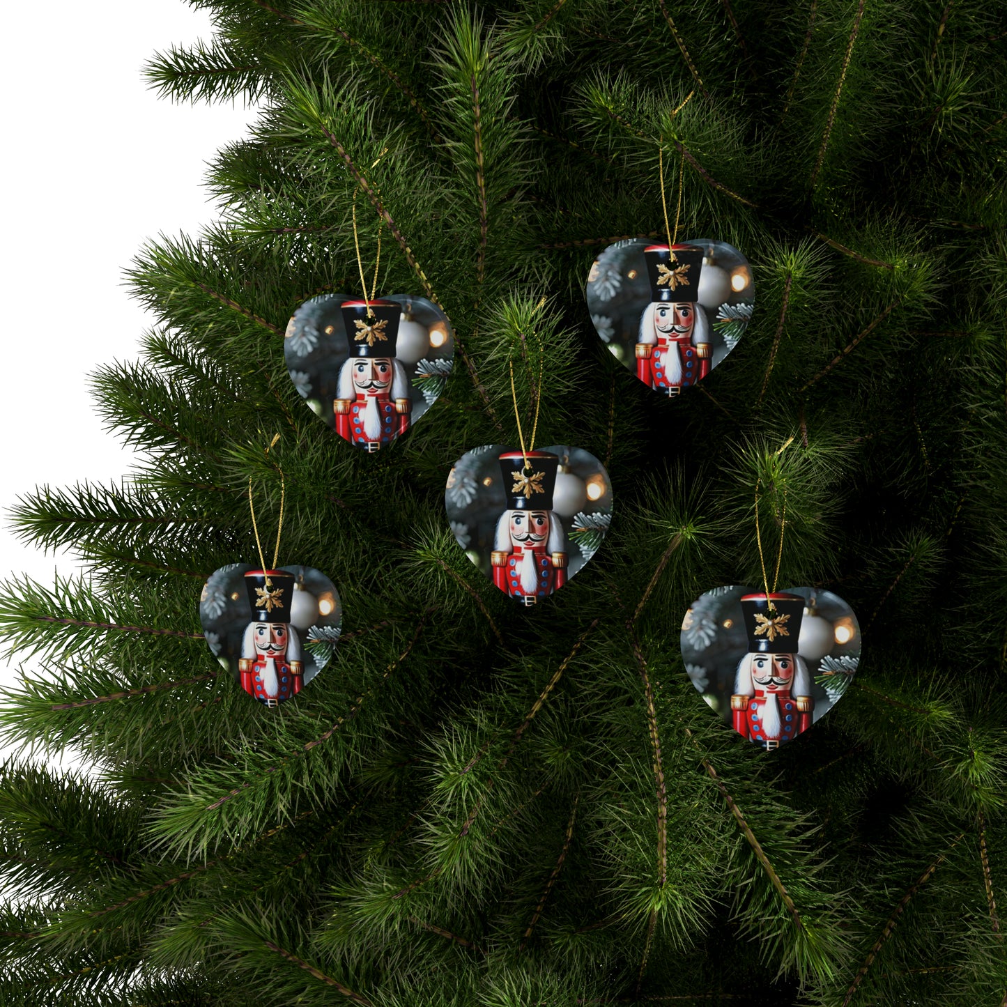 Nut Cracker Ceramic Ornaments (1pcs, 5pcs, 10pcs, 20pcs)