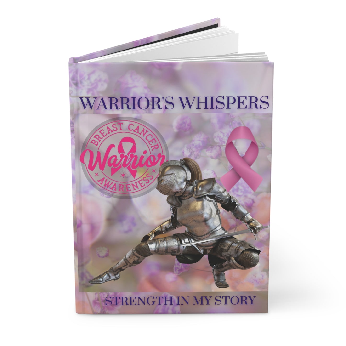 Whispers of Strength In My Story Hardcover Journal Matte No.2