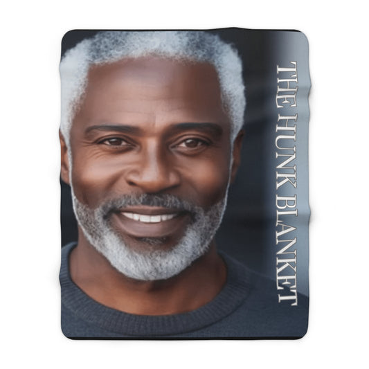 The Hunk Sherpa Fleece Blanket (A-15)