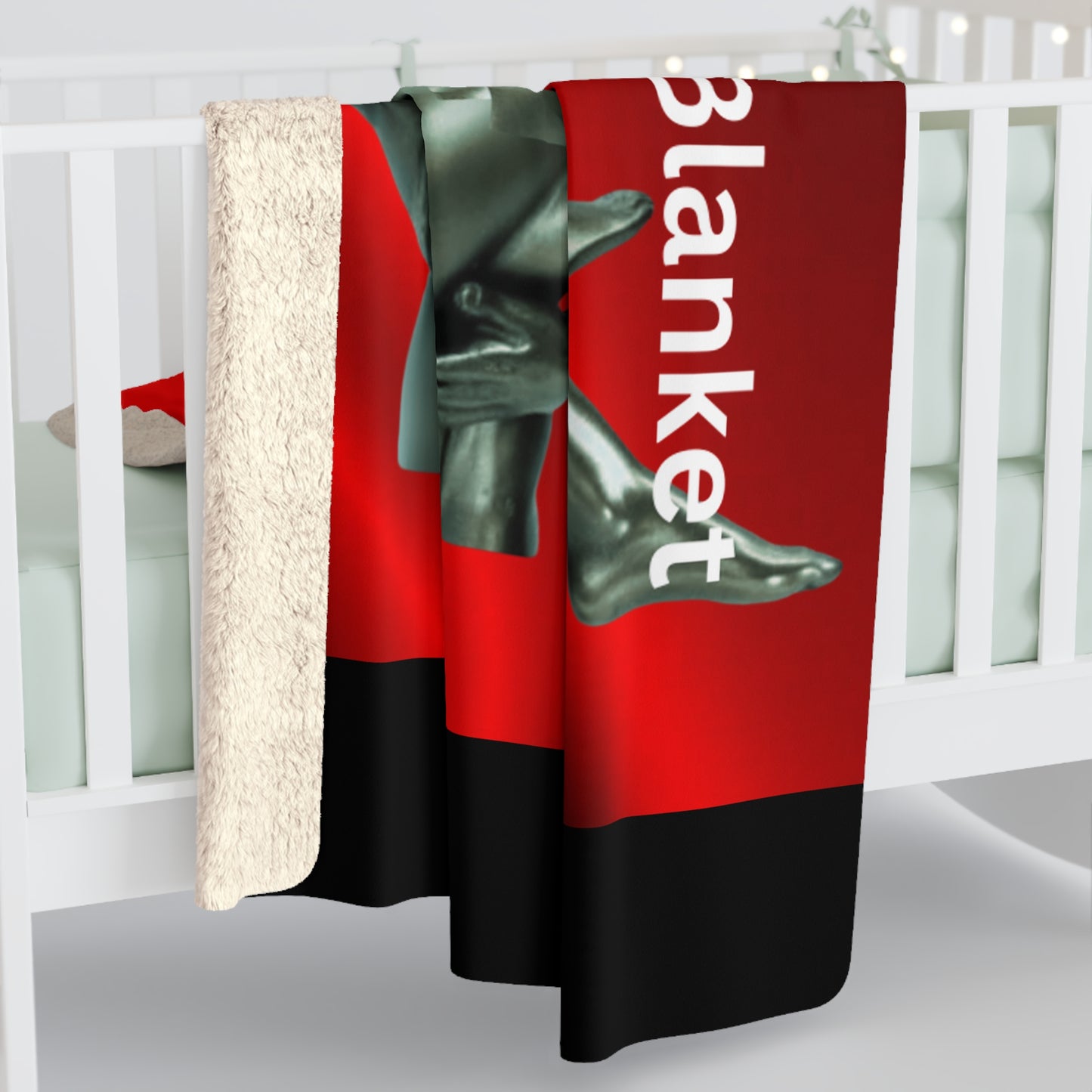 The Hunk Sherpa Fleece Blanket (F)