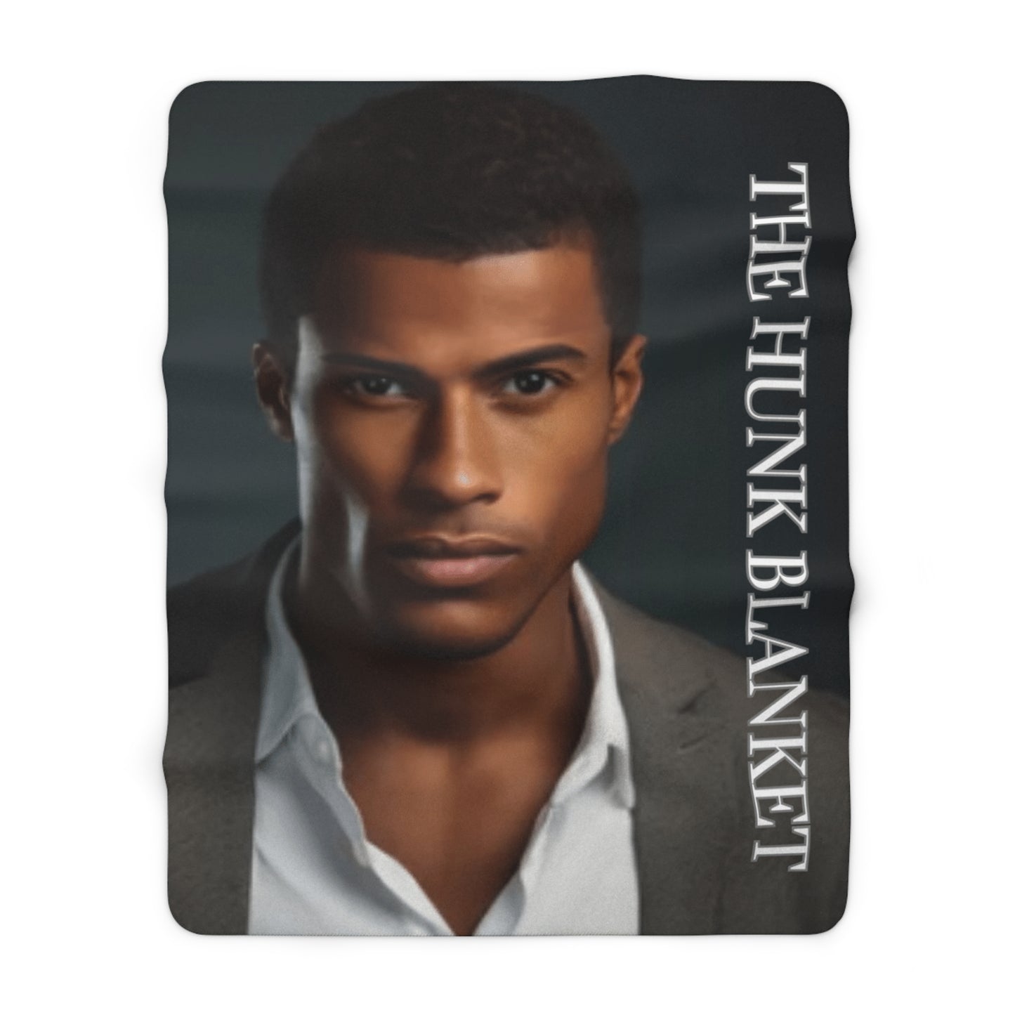 The Hunk Sherpa Fleece Blanket (A-17)