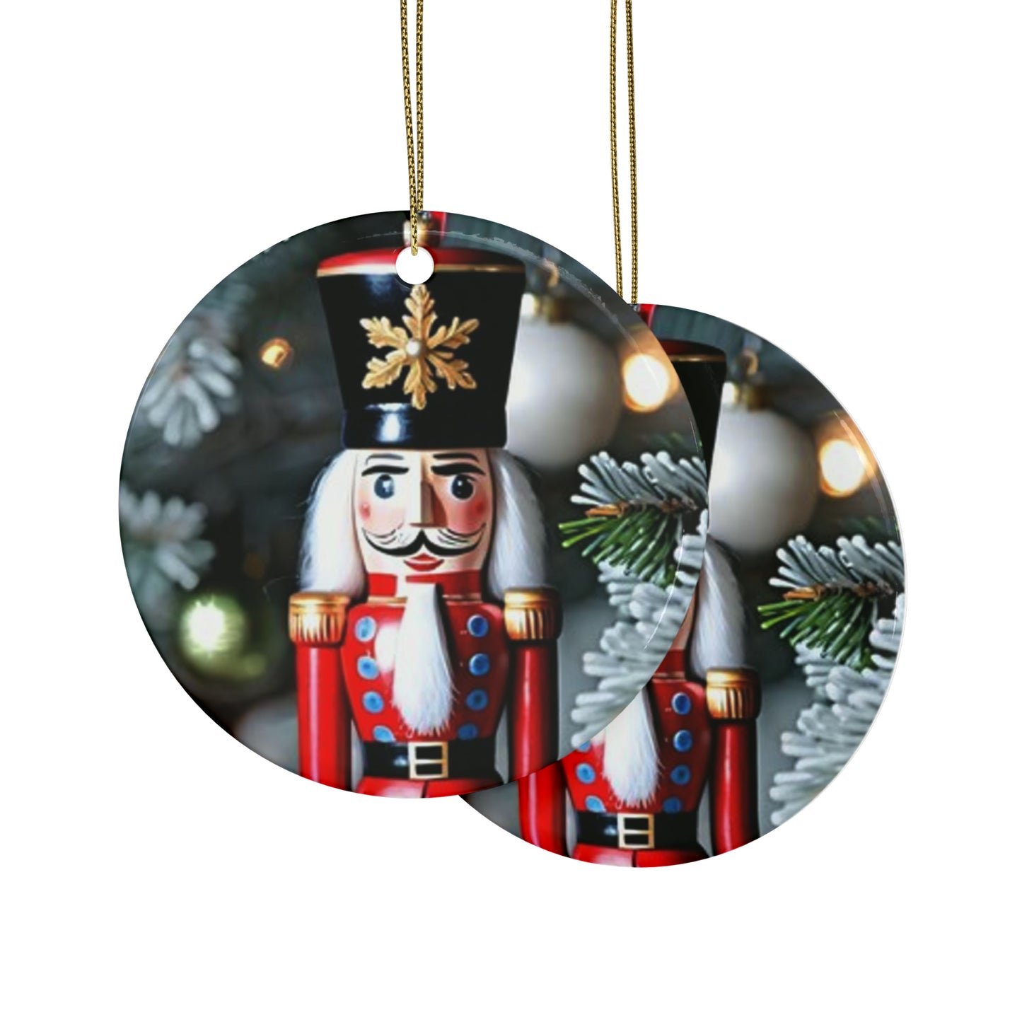 Nut Cracker Ceramic Ornaments (1pcs, 5pcs, 10pcs, 20pcs)