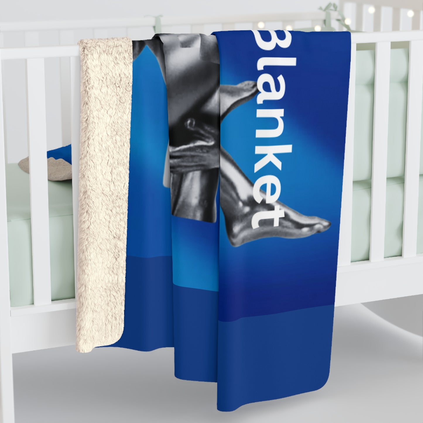 The Hunk Sherpa Fleece Blanket (E)