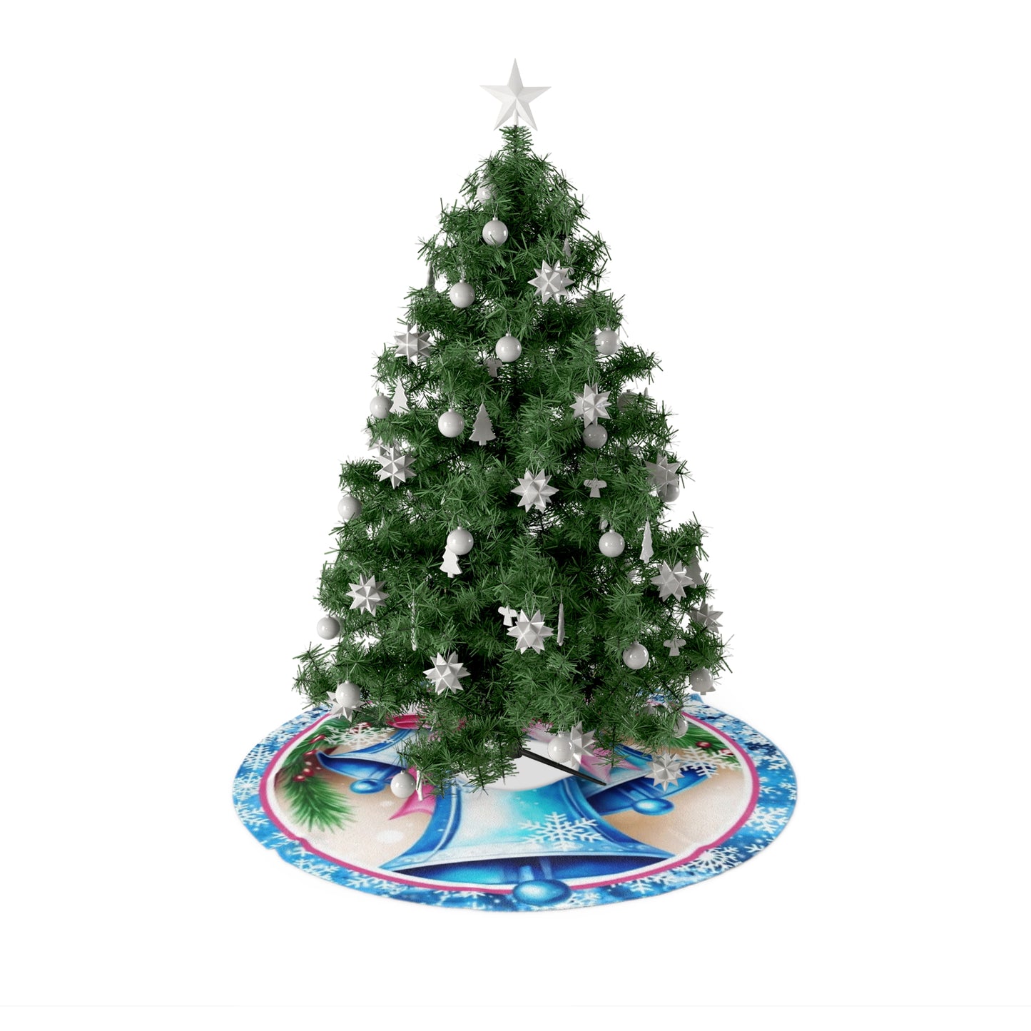 Blue Bells Christmas Tree Skirts