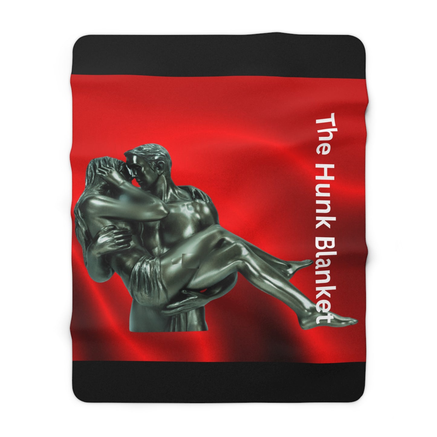 The Hunk Sherpa Fleece Blanket (F)