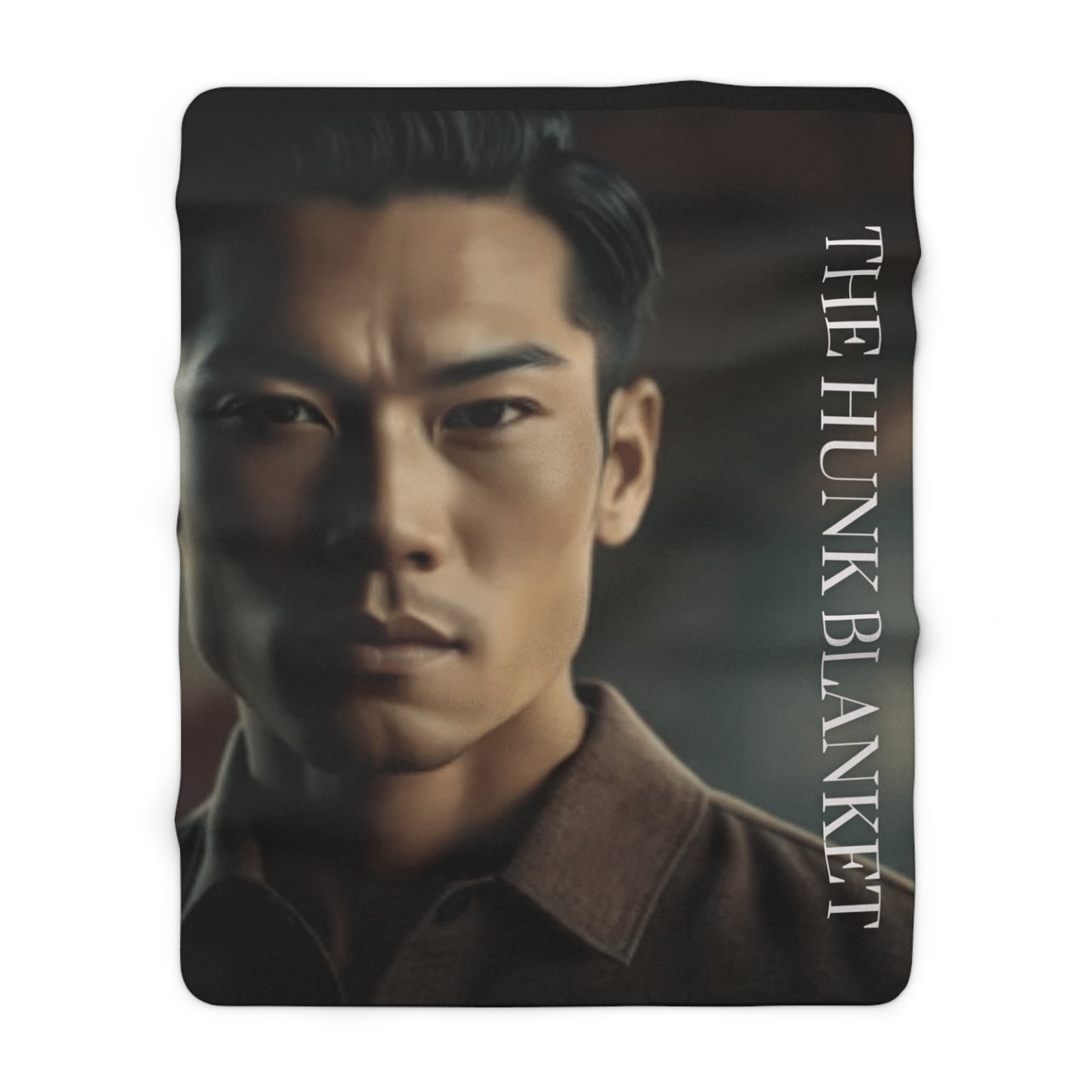 The Hunk Sherpa Fleece Blanket (A-12)