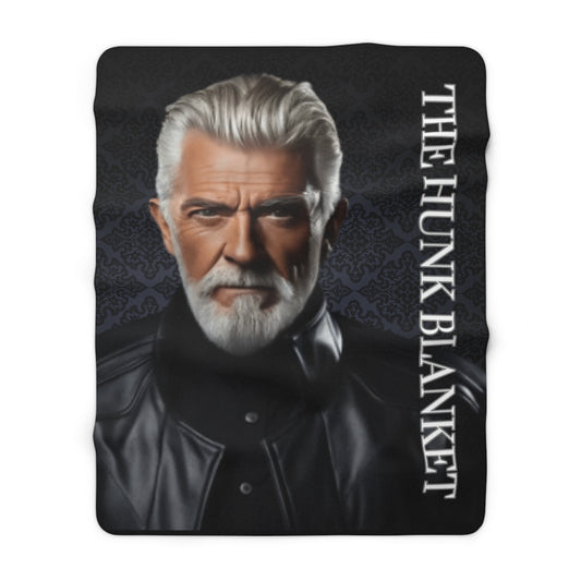 The Hunk Sherpa Fleece Blanket (A-14)