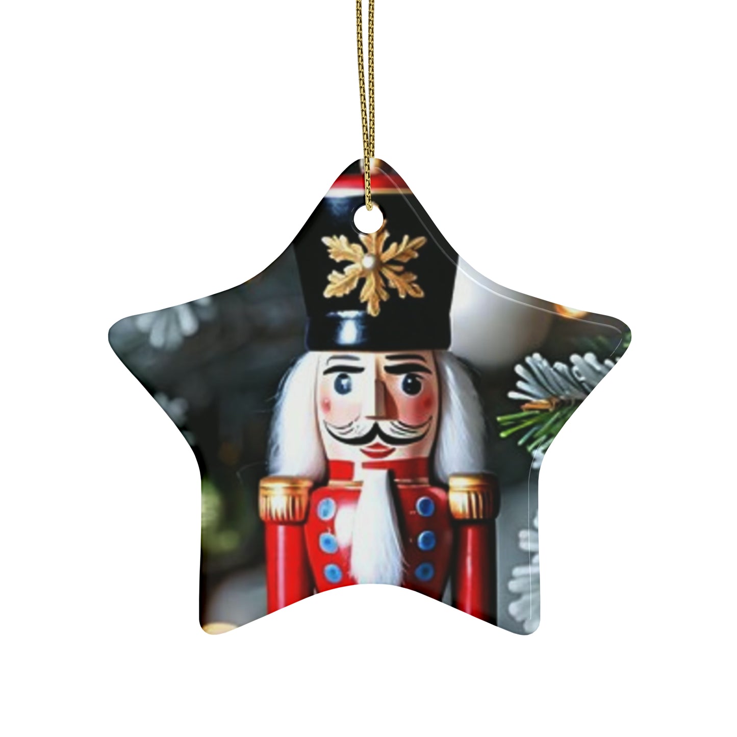 Nut Cracker Ceramic Ornaments (1pcs, 5pcs, 10pcs, 20pcs)