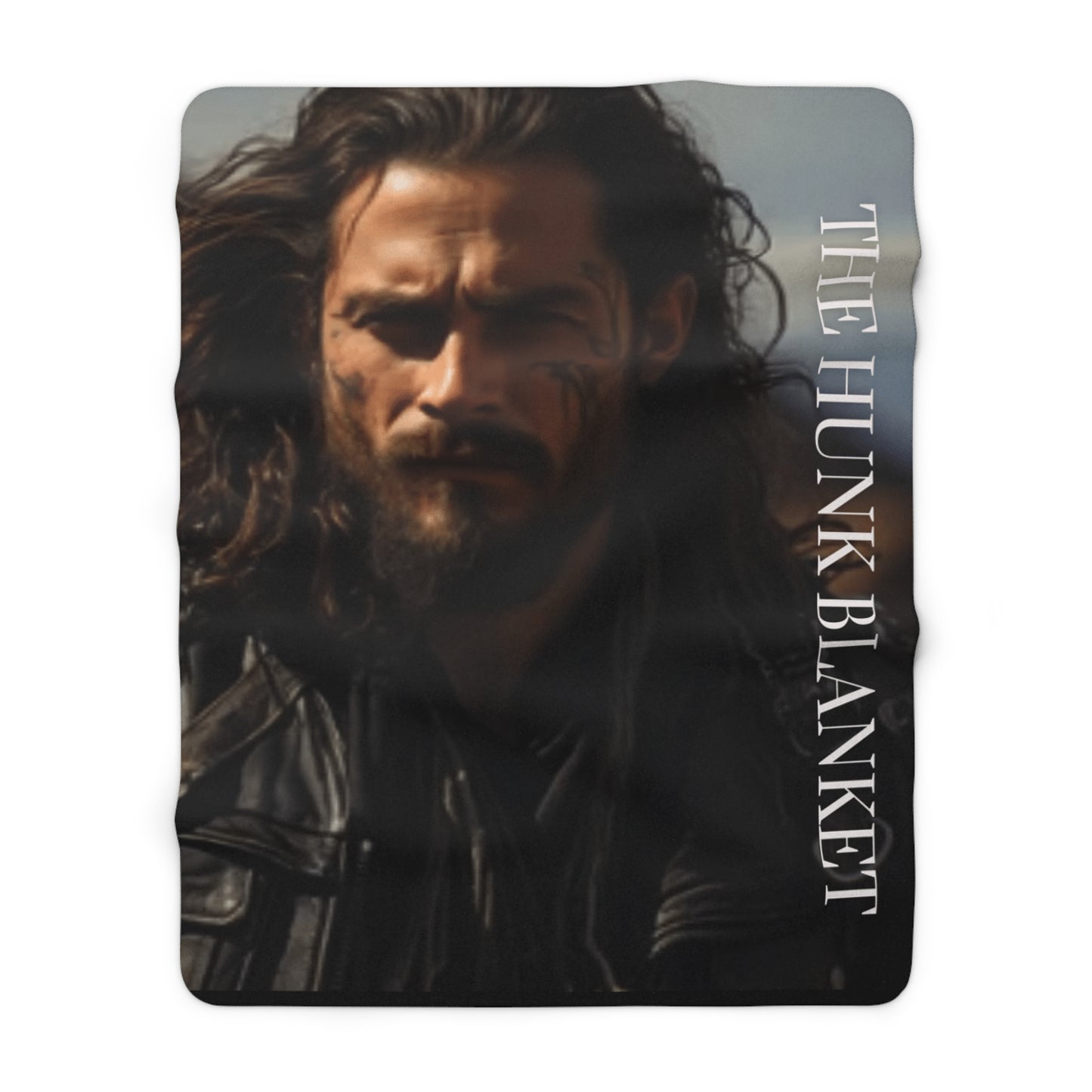 The Hunk Sherpa Fleece Blanket (A-13)