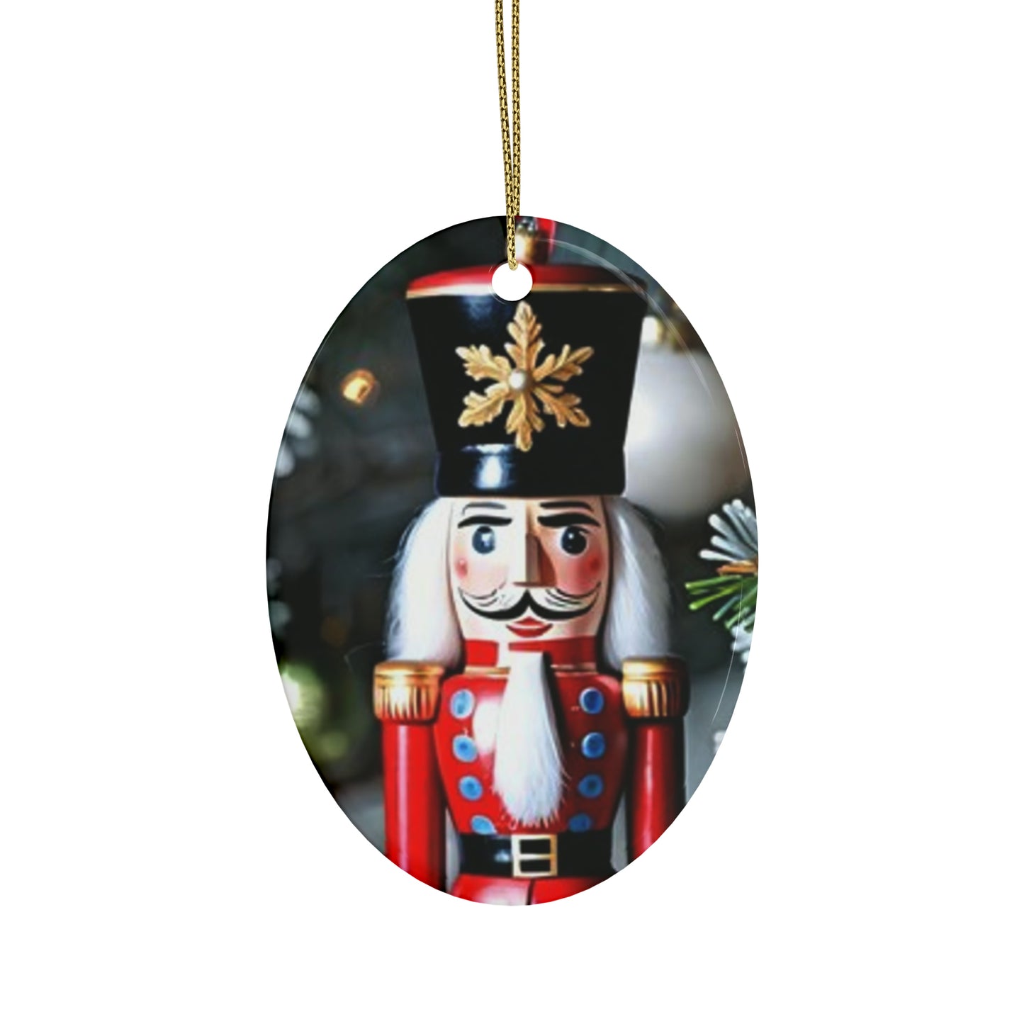 Nut Cracker Ceramic Ornaments (1pcs, 5pcs, 10pcs, 20pcs)