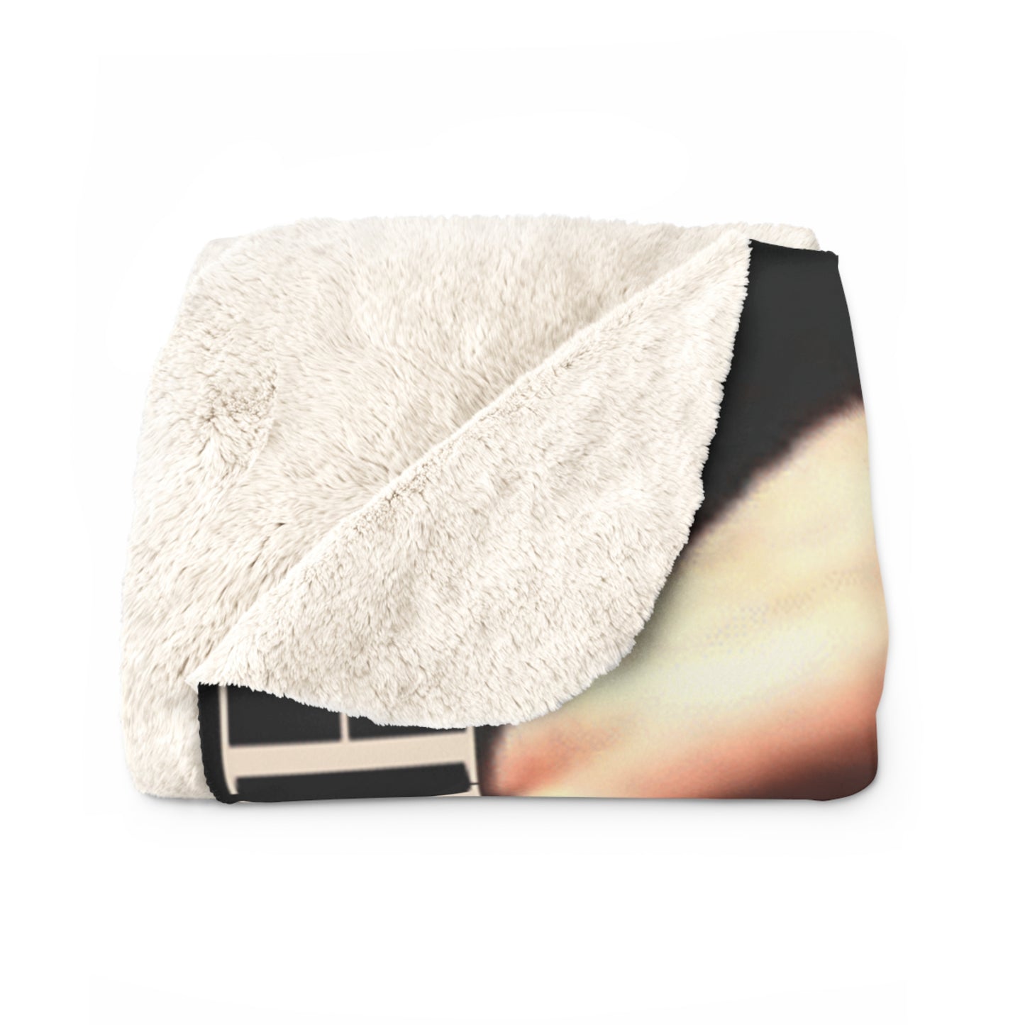 The Santa Hunk Sherpa Fleece Blanket (A-1)