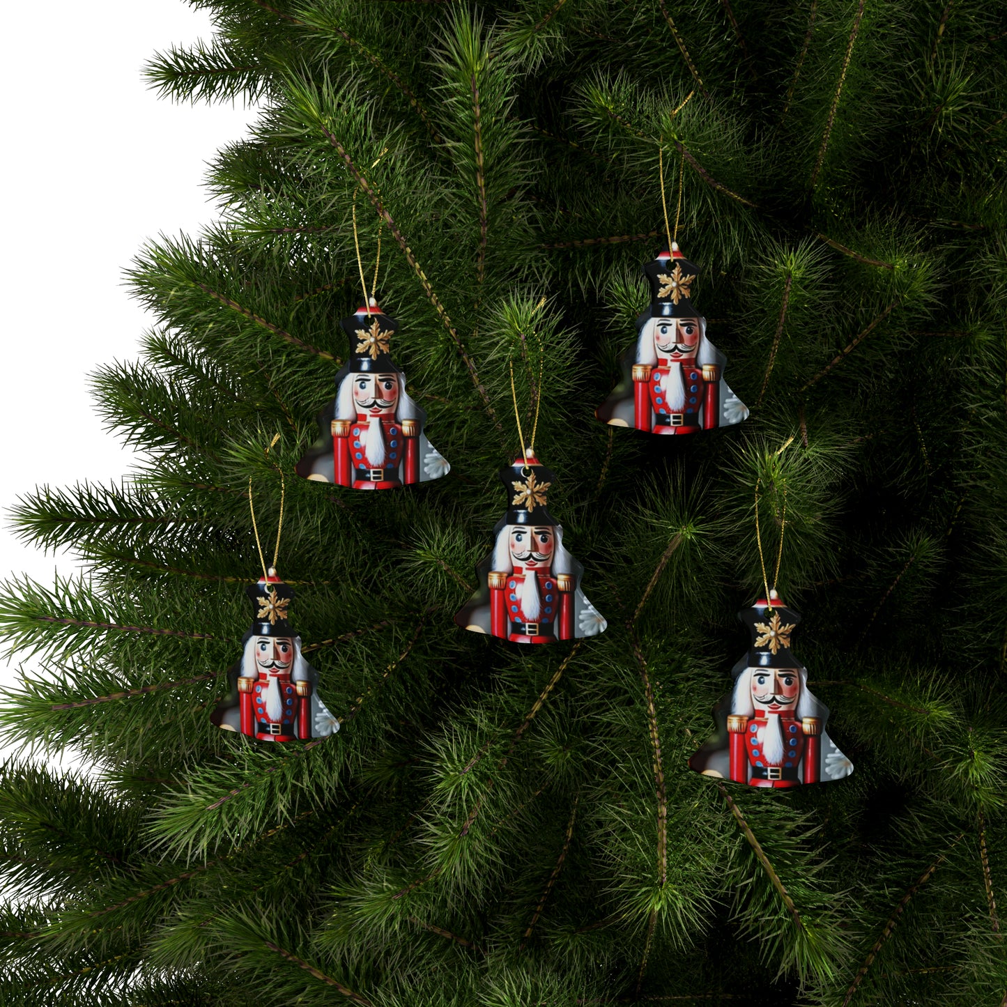 Nut Cracker Ceramic Ornaments (1pcs, 5pcs, 10pcs, 20pcs)