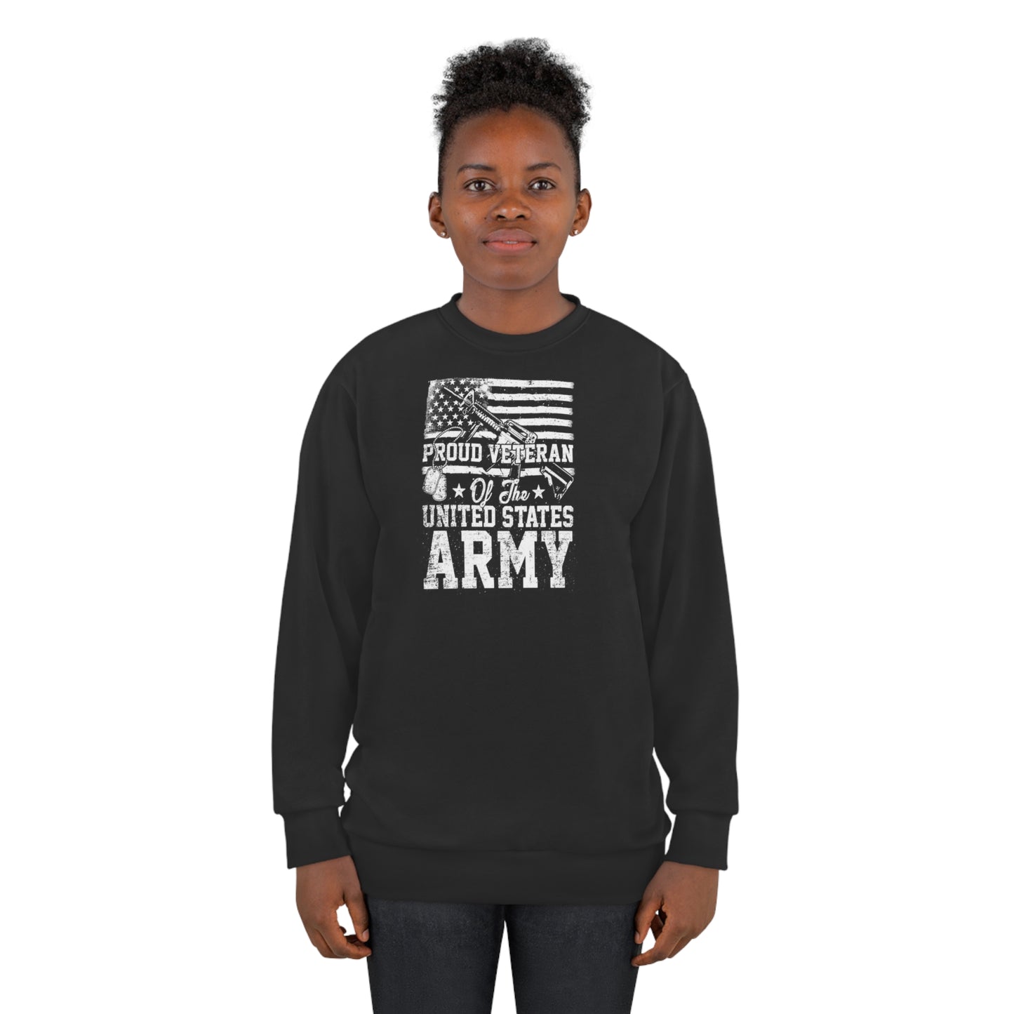 Proud Veteran Unisex Sweatshirt (AOP)