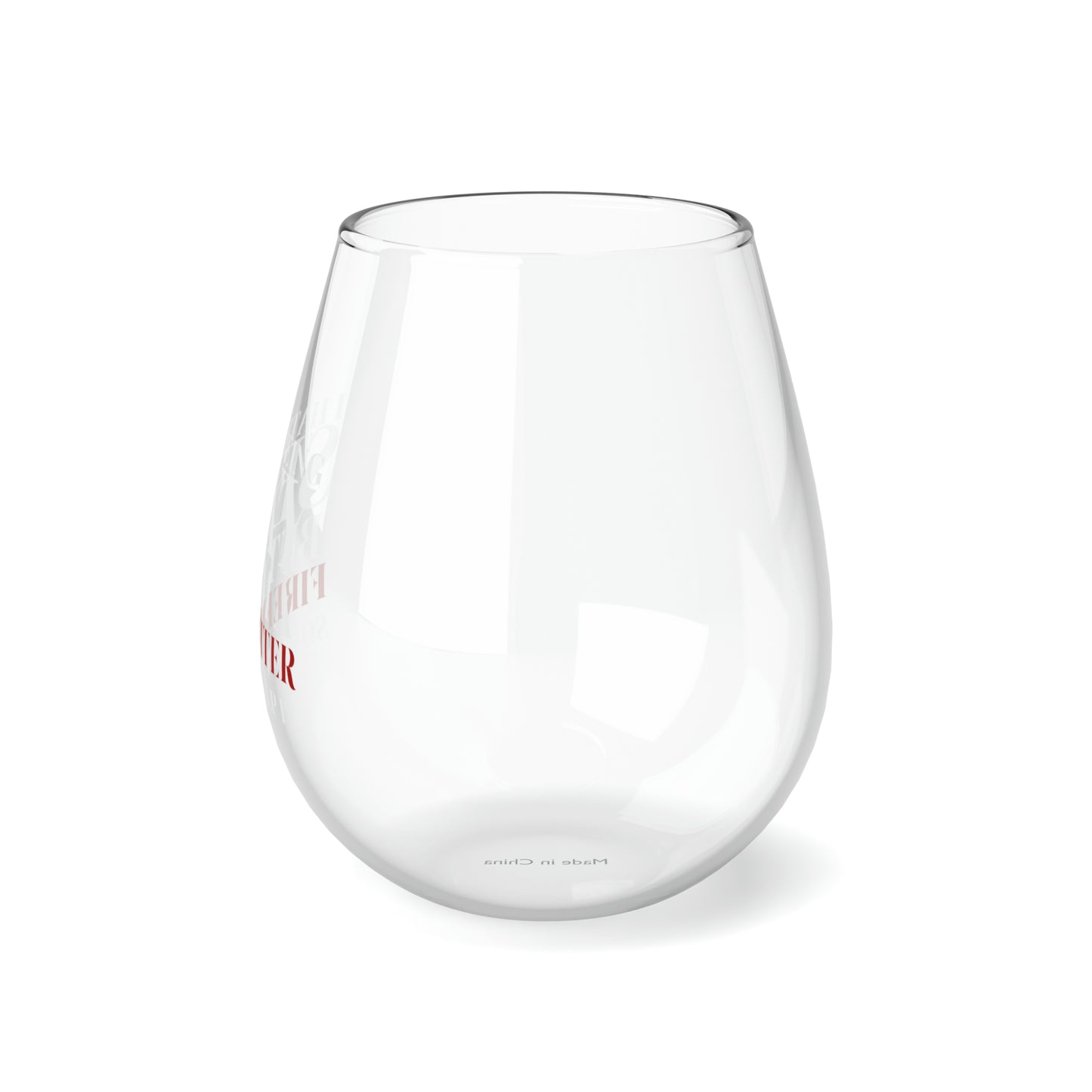 I Hate Being Sexy Stemless Wine Glass, 11.75oz