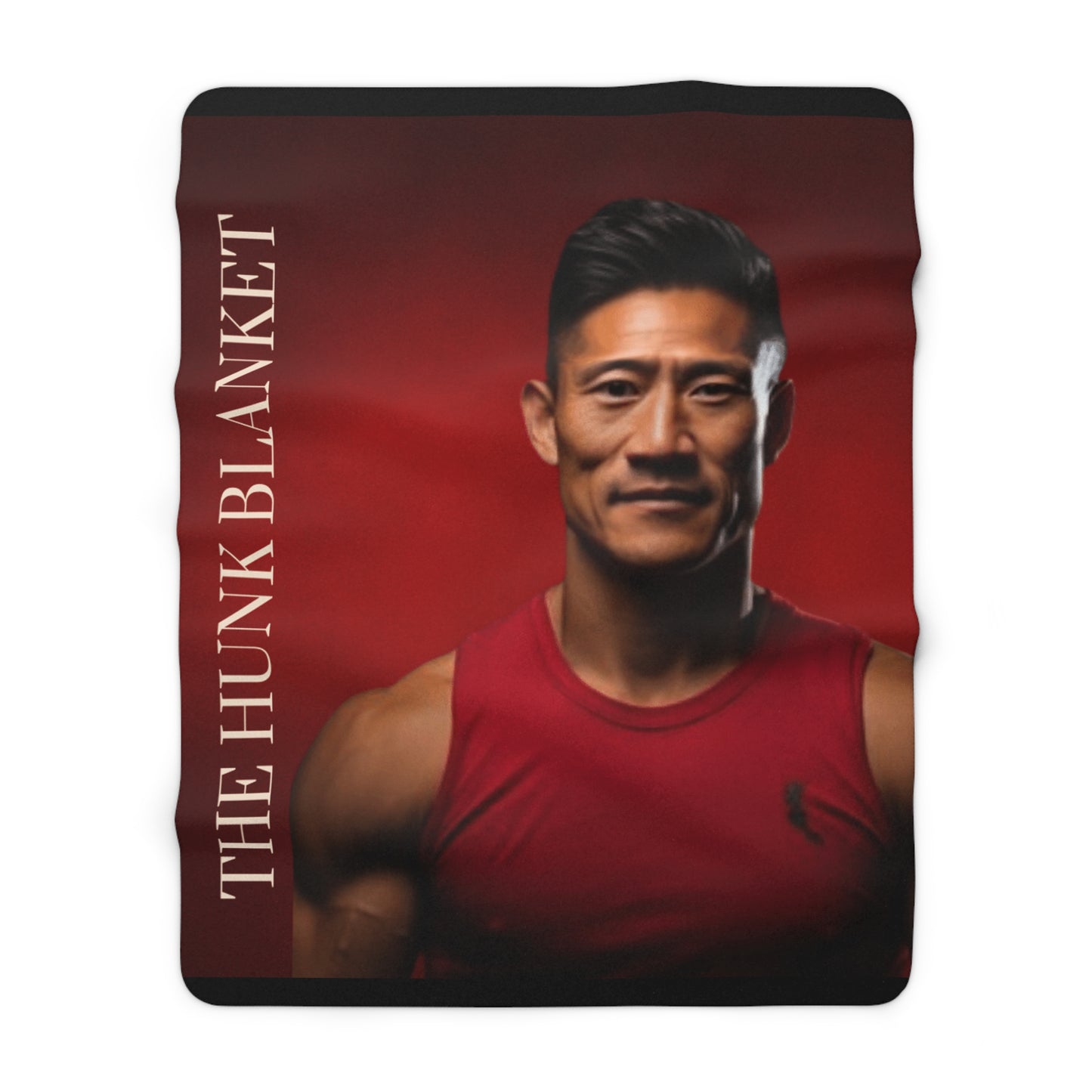 The Hunk Sherpa Fleece Blanket (A-7)