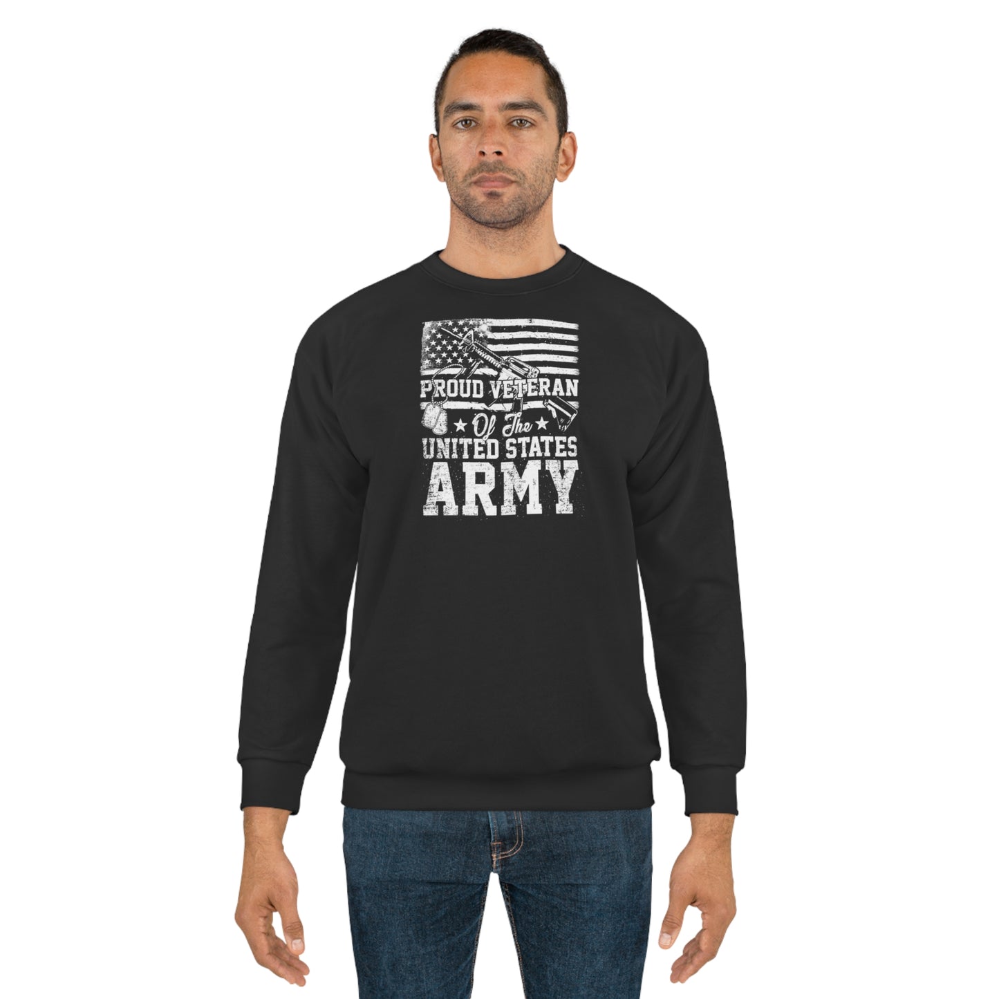 Proud Veteran Unisex Sweatshirt (AOP)