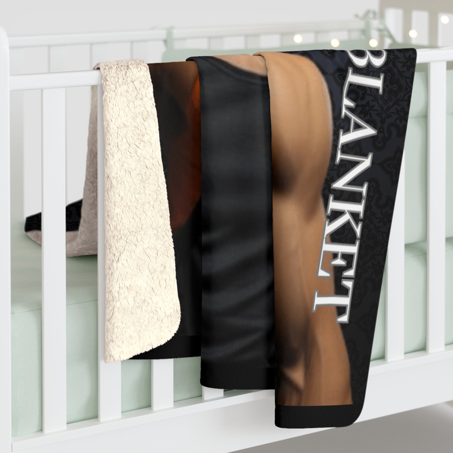 The Hunk Sherpa Fleece Blanket (A-6)