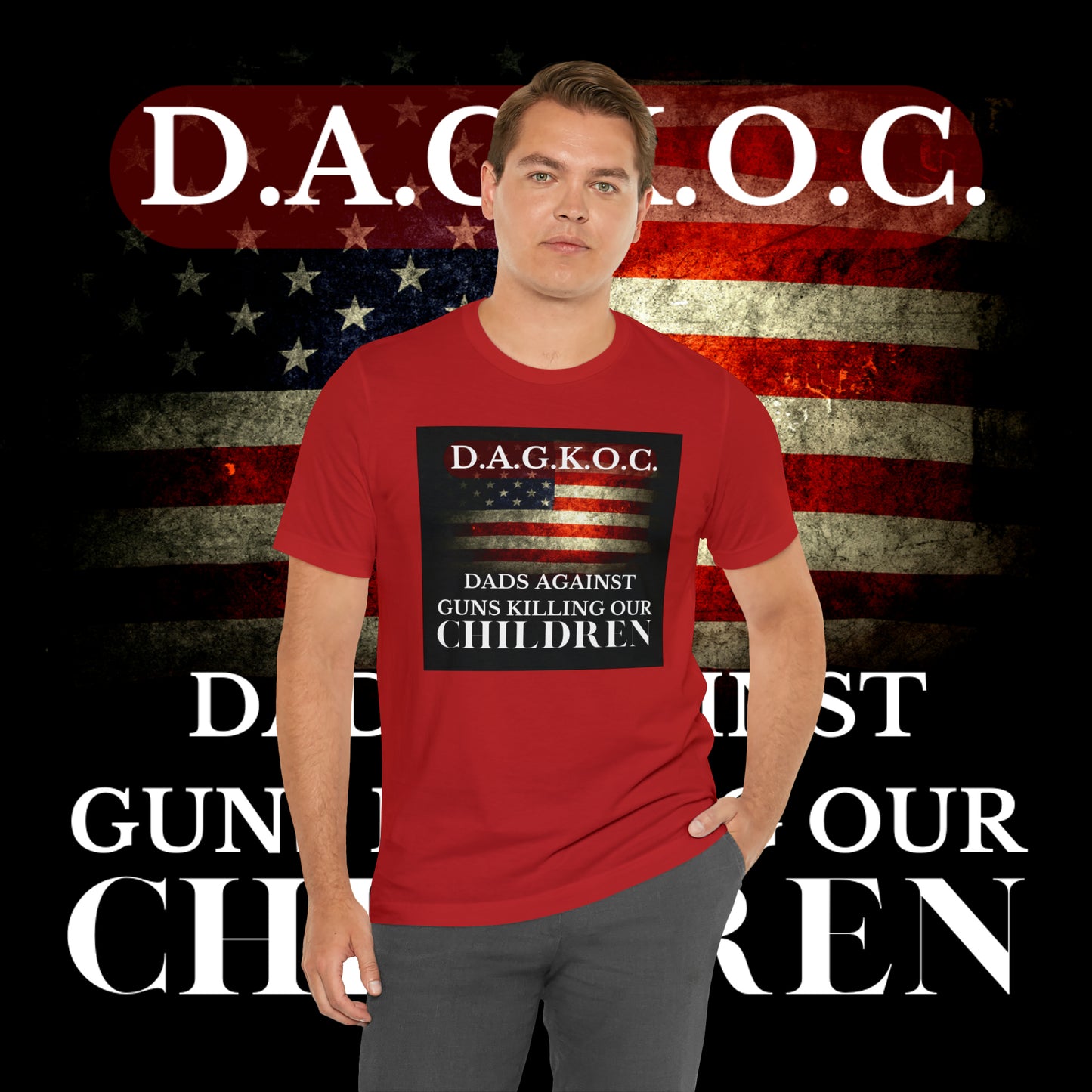 D.A.G.K.O.C. Unisex Jersey Short Sleeve Tee