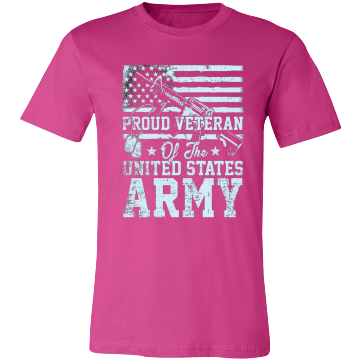 Proud Veteran (1) Unisex Jersey Short-Sleeve T-Shirt