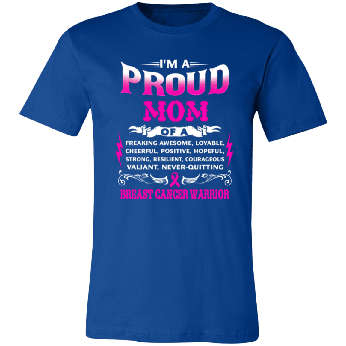 Proud Mom Unisex Jersey Short-Sleeve T-Shirt