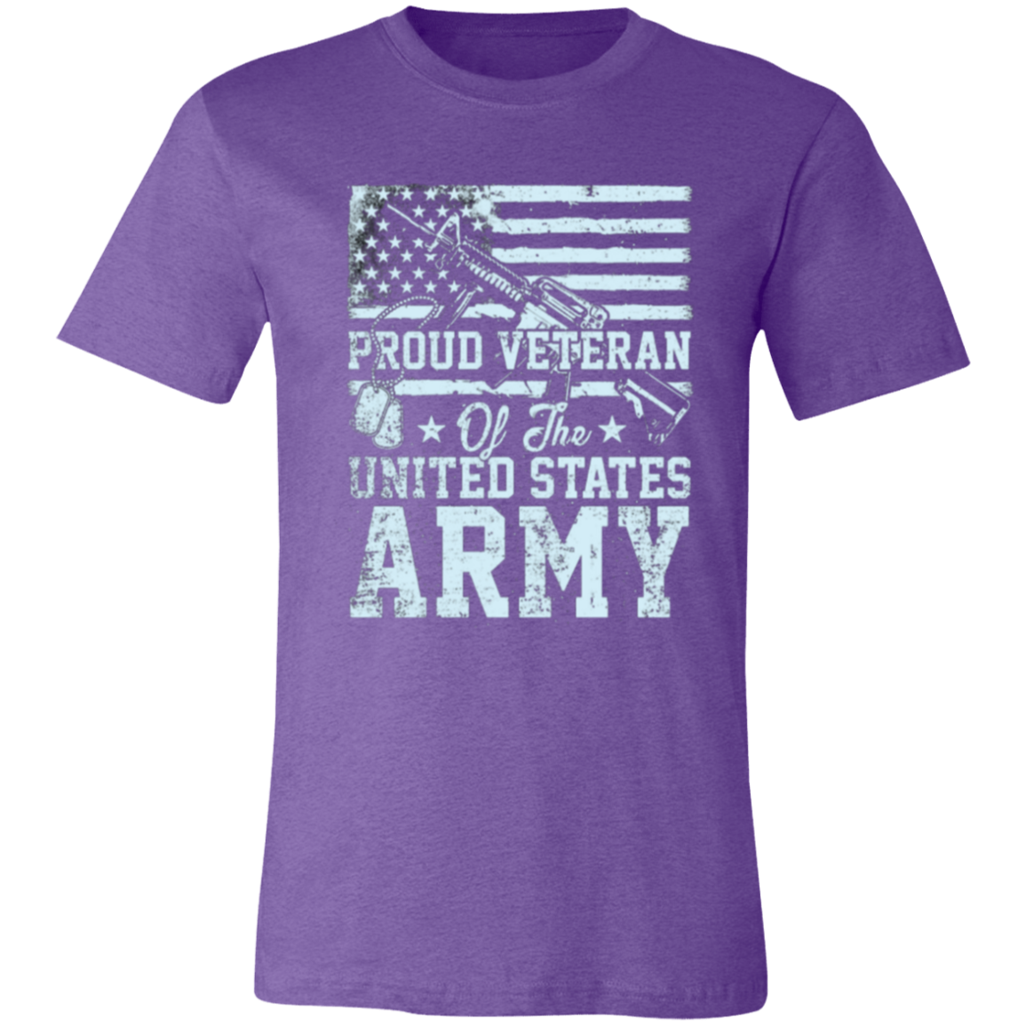 Proud Veteran (1) Unisex Jersey Short-Sleeve T-Shirt