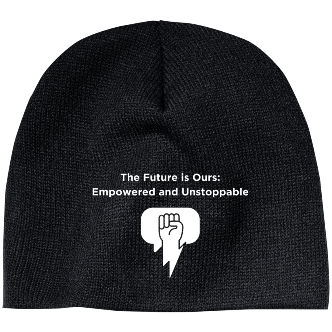 The Future is Ours 2 Embroidered 100% Acrylic Beanie