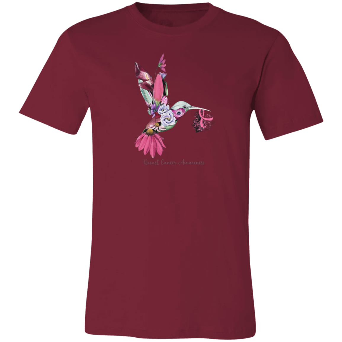 Pink Bird Unisex Jersey Short-Sleeve T-Shirt