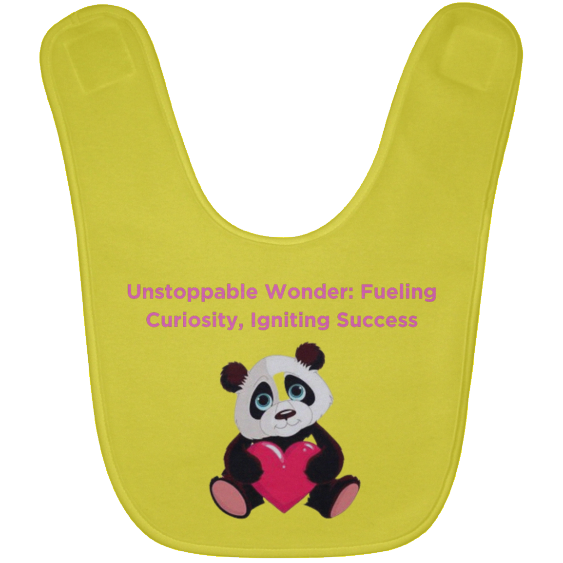 Unstoppable Wonder Pink BABYBIB Baby Bib