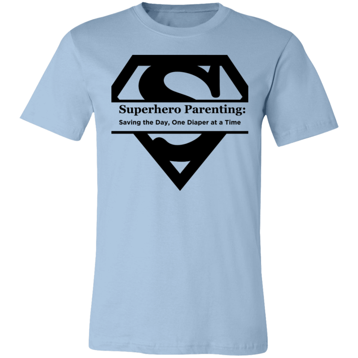 Superhero Parenting: Saving the Day Unisex Jersey Short-Sleeve T-Shirt