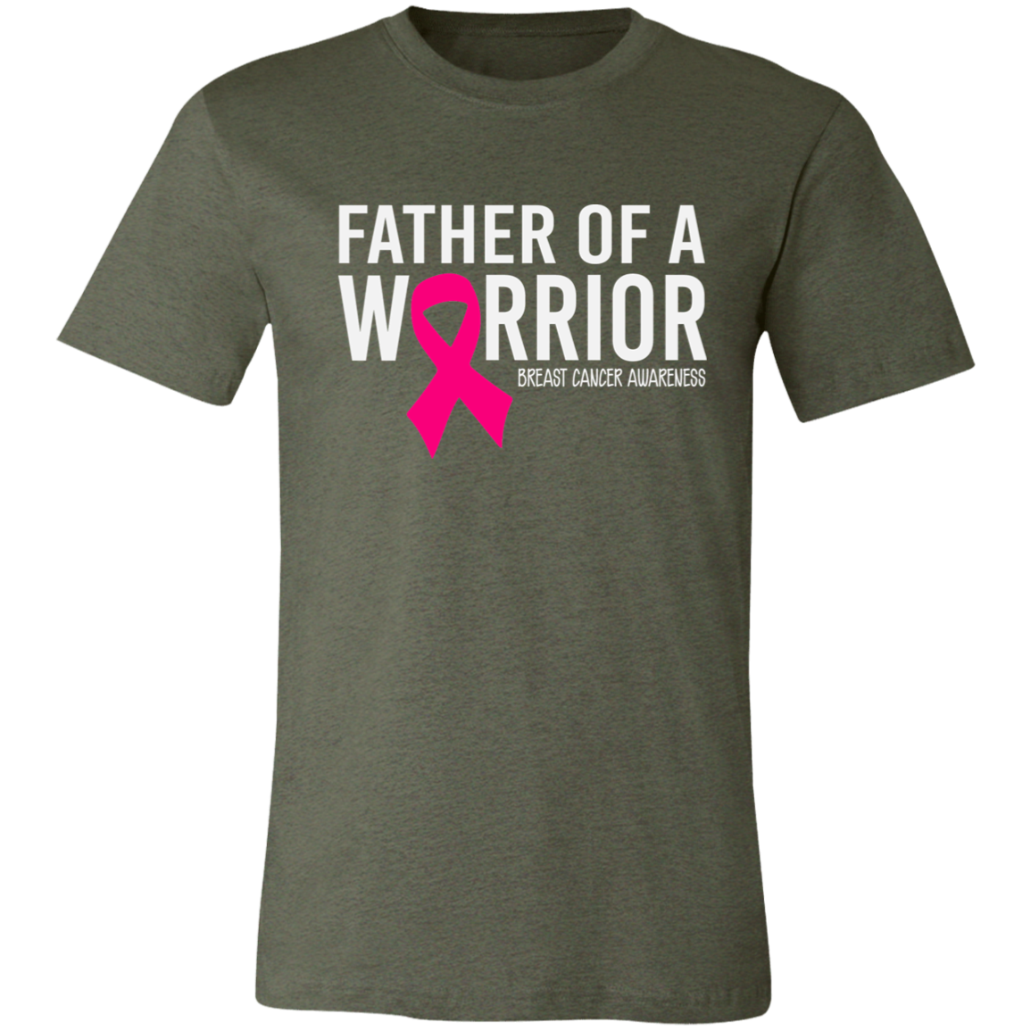 Father of A Warrior Unisex Jersey Short-Sleeve T-Shirt