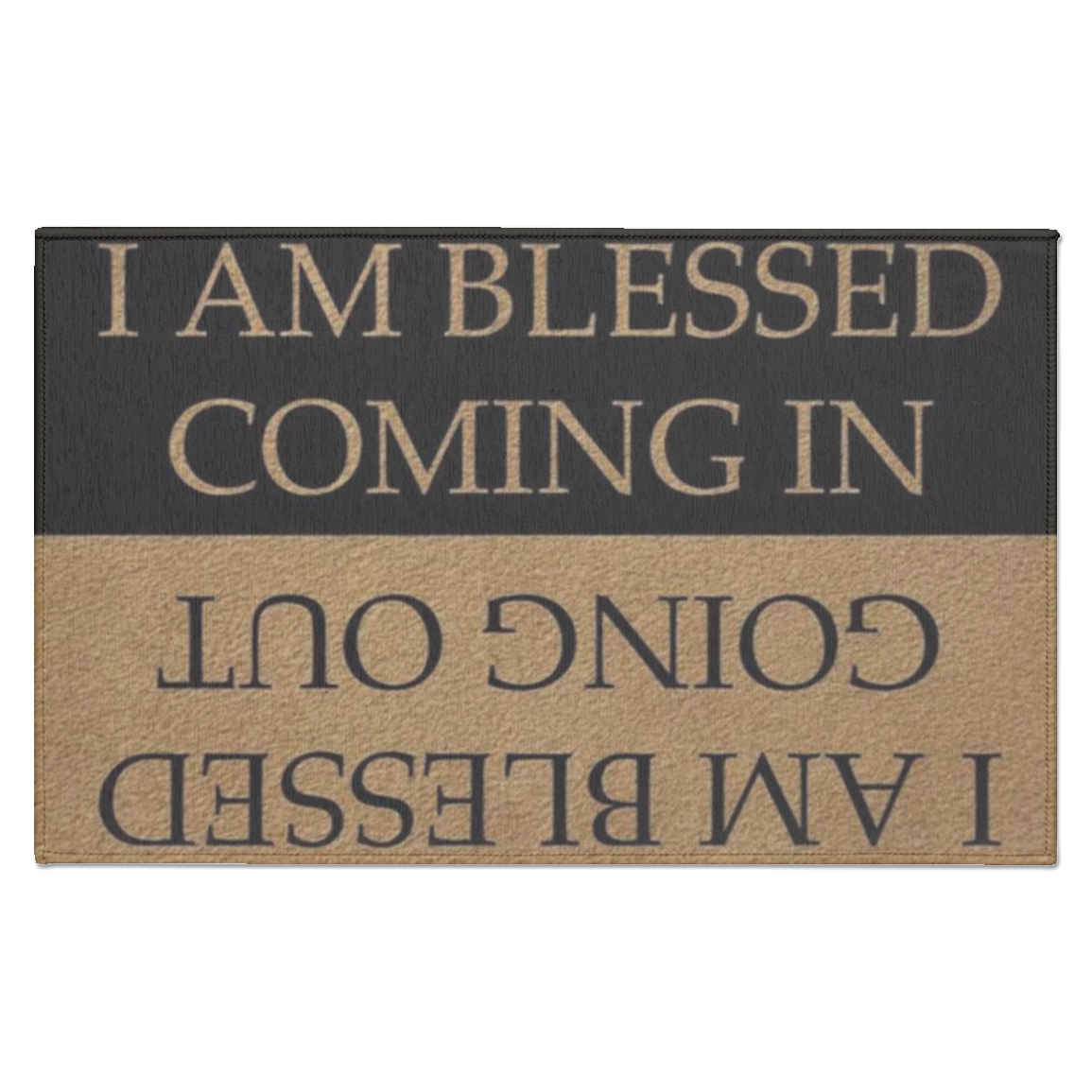 I Am Blessed IR3220 Indoor Doormat