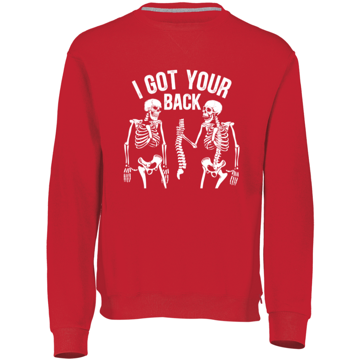 A03-TurtleRabbit-230828-SN-15 I Got Your Back I Got Your Back Dri-Power Fleece Crewneck Sweatshirt