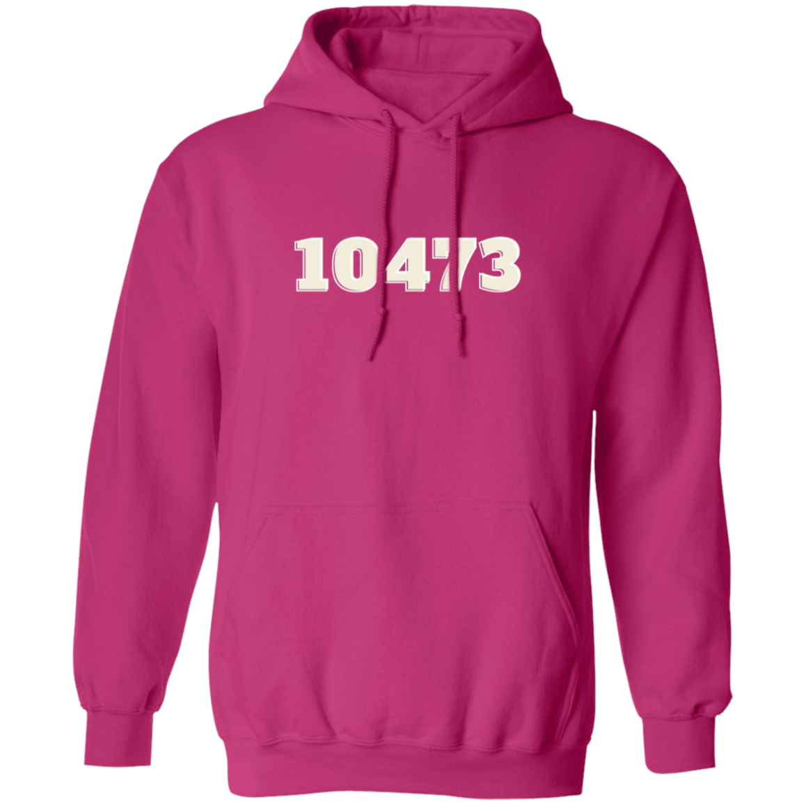 Zip Code 10473 Pullover Hoodie (2)